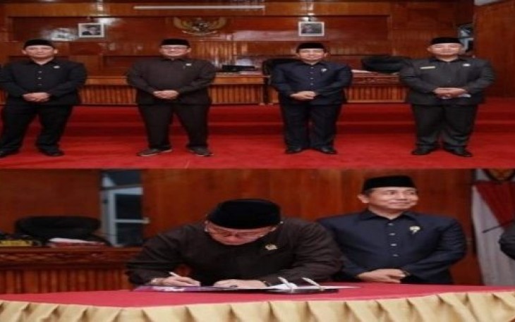DPRD Bengkulu Selatan  Rapat Paripurna Hasil Reses 2021