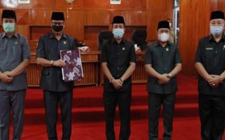 DPRD Bengkulu Selatan Rapat Paripurna Penetapan Bupati – Wakil Bupati Masa Jabatan 2021-2024