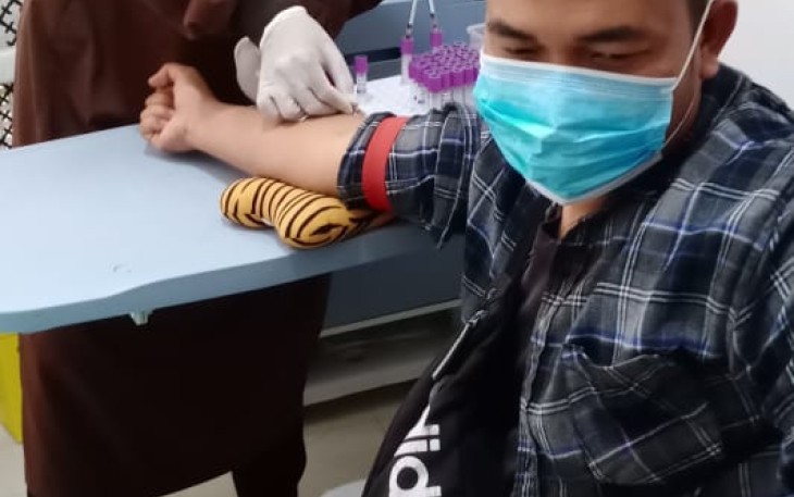 Wartawan Ini Selalu Bawa Masker Cadangan Patuhi Prokes