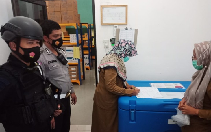 Dinkes Tebing Tinggi Terima Vaksin Sinovac Dari Dinkes Sumut 