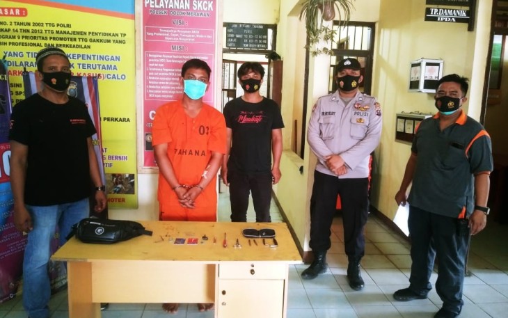 Terduga Pelaku Diamankan   