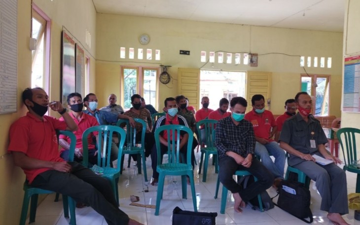Babinsa koramil 11/Ngabang dampingi Pelatihan Pokja SDGs