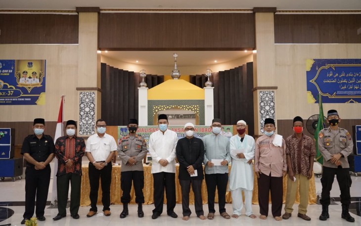 Pemkot Tebing Tinggi Gelar Sosialisasi Pelaksanaan Ibadah Dalam Situasi Pandemi Covid-19