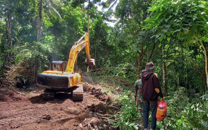 Lokasi TMMD ke 111 Kodim 1310/Bitung 