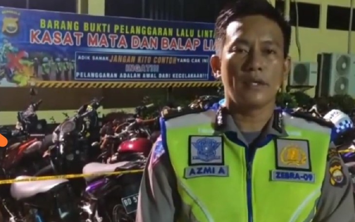 Kanit Turjawali Satlantas Polres Bengkulu Ipda Azmi Aryanto SH