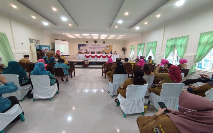 Polsek Padang Hulu Amankan Penilaian Lomba Desa/Kelurahan di Kantor Camat Tebing Tinggi Kota