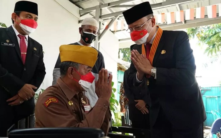 Sowan ke Pejuang Veteran, Gubernur Rohidin Sampaikan Rasa Sukacita