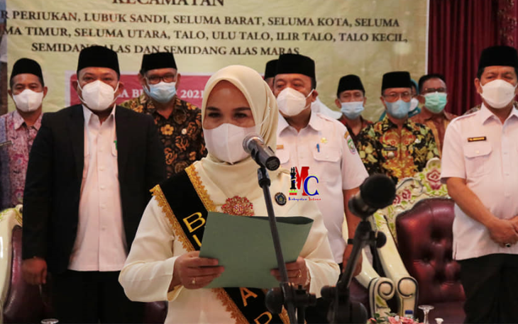  Pengukuhan Bunda Paud Kecematan Se-Kabupaten Seluma
