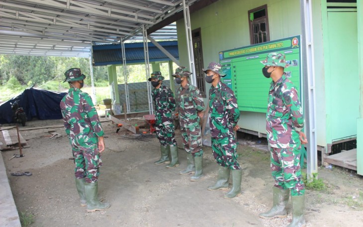 Awali Kegiatan Satgas TMMD Apel dan Doa Bersama