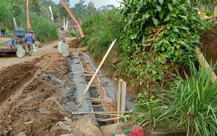 Pengerjaan Drainase Mudah Mencapai 85 Persen