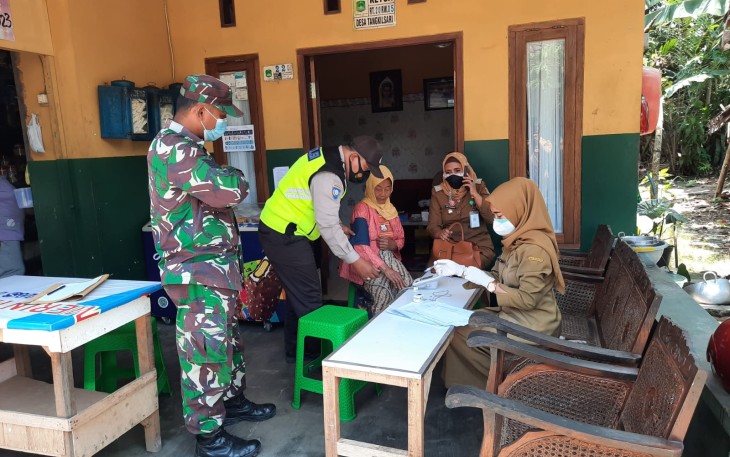 Sosialisasi Vaksin TNI-Polri Kabupaten Malang  
