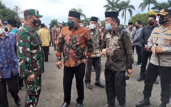 BIN dan Pemda Seluma Laksanakan Vaksin Covid-19 