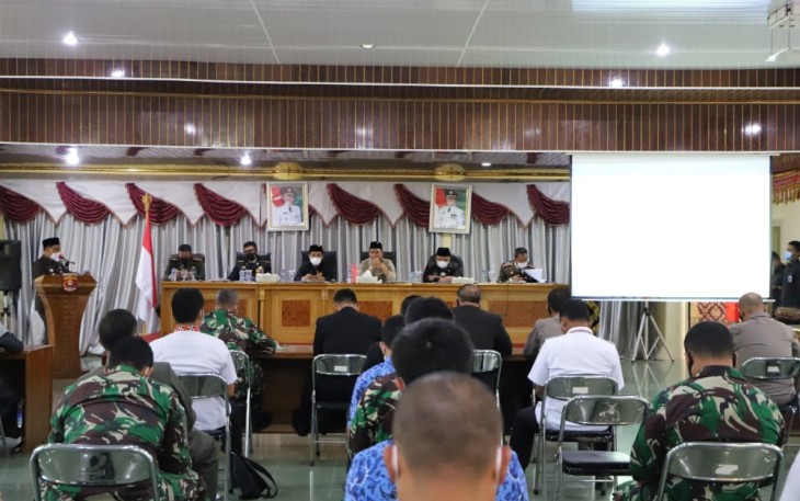 Pemkab Lambar Melakukan Rapat Persiapan PILRATIN