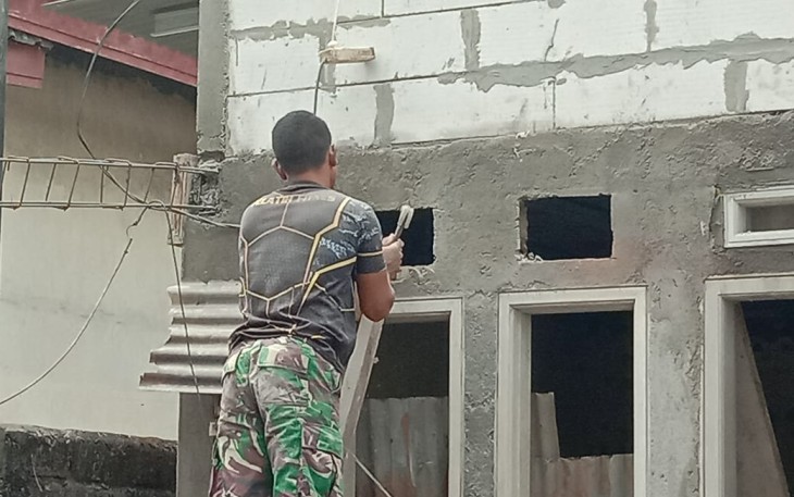 Ventilasi Sehat Rutilahu TMMD 112 Kodim 0818