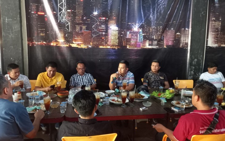Duduk Bersama Kasat Reskrim Polres Pasaman yang Baru Bersama Insan Pers