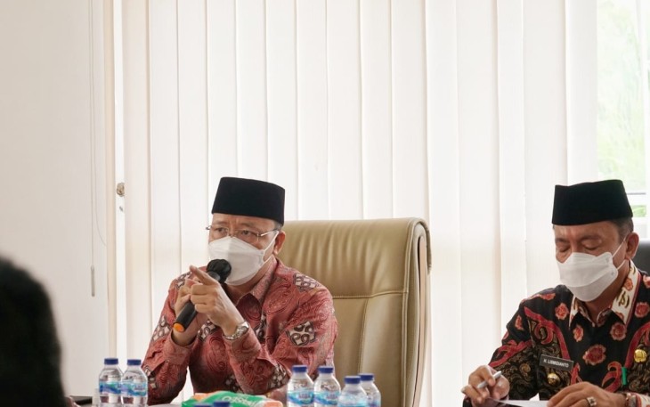Gubernur Rohidin Dorong Kabupaten Kota Bangun Lab PCR & Optimalkan Ketersediaan Oksigen di Daerah