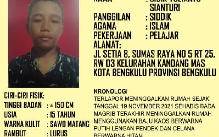 Informasi Orang Hilang