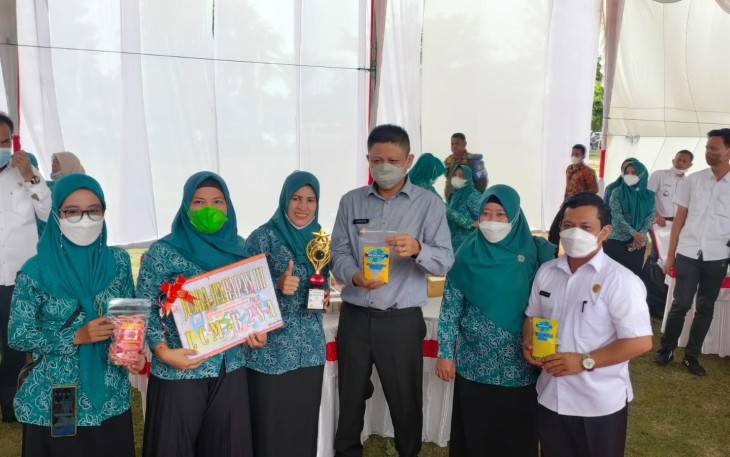 Lomba B2SA Tingkat Kabupaten TP PKK Kecamatan Semendawai Suku Tiga Juara Tiga