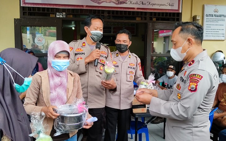 Percepat Vaksinasi, Polres Rejang Lebong Buka Gerai Dipolsek Jajaran
