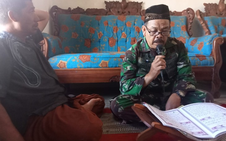 Perkokoh Iman di Lokasi TMMD 112