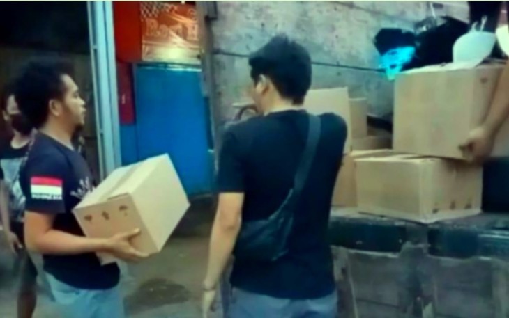 Jajaran Polres Garut Sita Ratusan Botol Minuman Keras