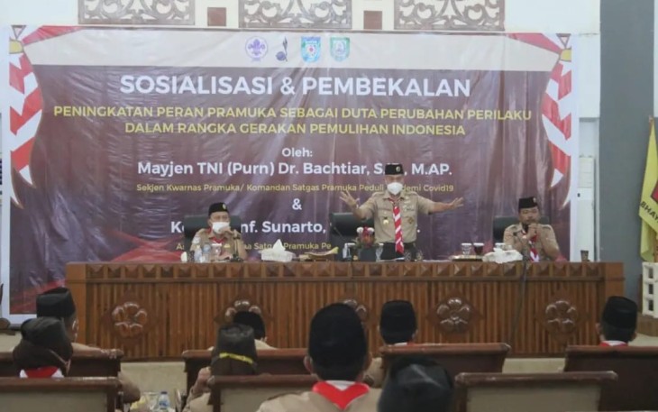 Sosialisasi dan Pembekalan Peran Pramuka