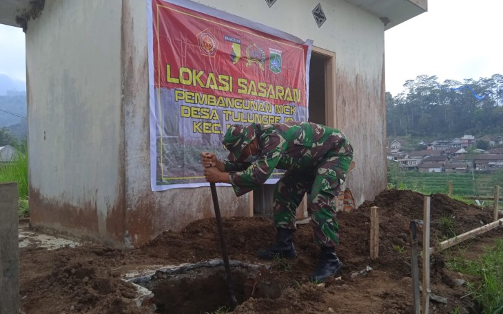 Pembangunan MCK Sudah Mulai di Kerjakan