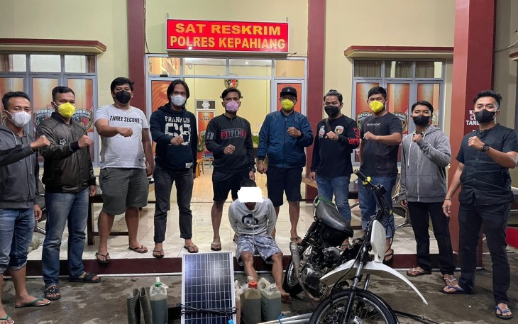 Terduga Pelaku dan Barang Bukti Diamankan  