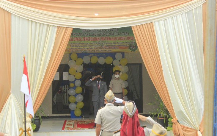 Wabup BU Arie Pimpin Upacara Hut Agraria & Tata Ruang Ke-61