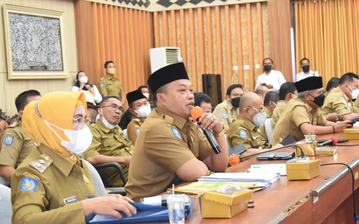 Pertemuan Tim Komisi V DPR RI Bersama  Kepala Daerah Se-Provinsi Bengkulu