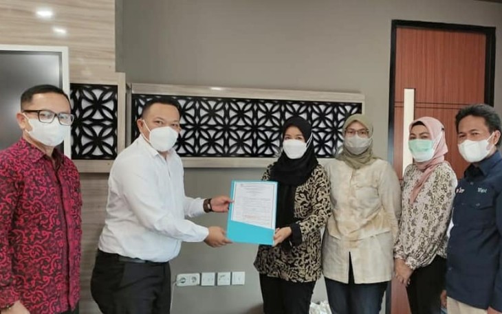 Kunjungan Kerja BUPATI seluma ke Badan Aksesibilitas Telekomunioasi Dan Informasi (BAKTI) Kementrian Kominfo RI