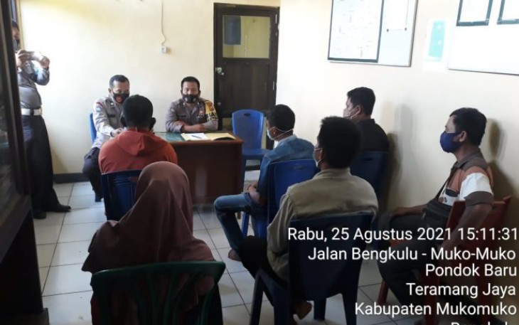Polsek Teramang Jaya Gelar Problem Solving Pencurian TBS
