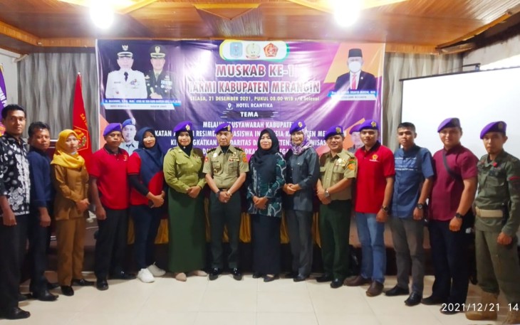  Musyawarah Kabupaten Merangin ke 1 Ikatan Alumni Resimen Mahasiswa Indonesia ( IARMI MERANGIN