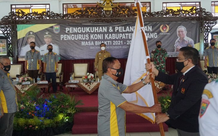 Pelantikan Pengurus Koni Kabupaten Batang