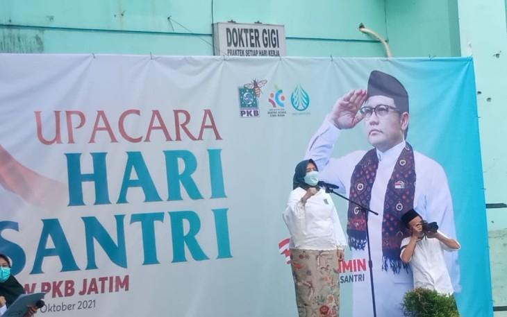 PKB Jatim Gelar Upacara Ala Santri