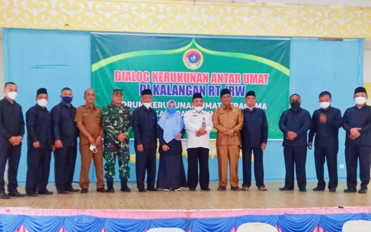  Kegiatan Dialog Kerukunan antar umat di kalangan Rt/Rw. FKUB ( Forum Kerukunan Umat Beragama ) kabupaten Bintan