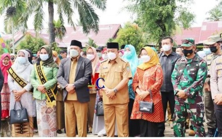 Pengukuhan Bunda PAUD Desa dan Gebyar Vaksinasi Covid-19