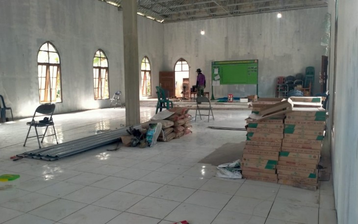 Sasaran Fisik TMMD Ke 112 Gereja GBI Mawar Saron Capai 62 Persen  