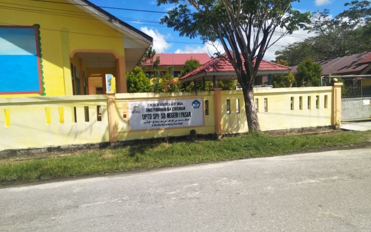 Salah satu sekolah dalam Kabupaten Aceh Singkil