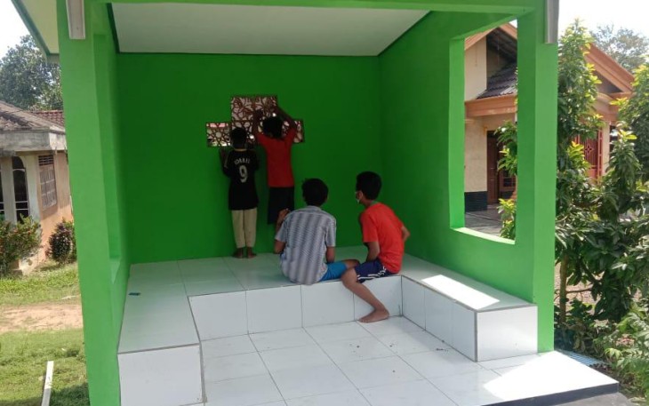 Pos Kamling di Desa Suato Lama