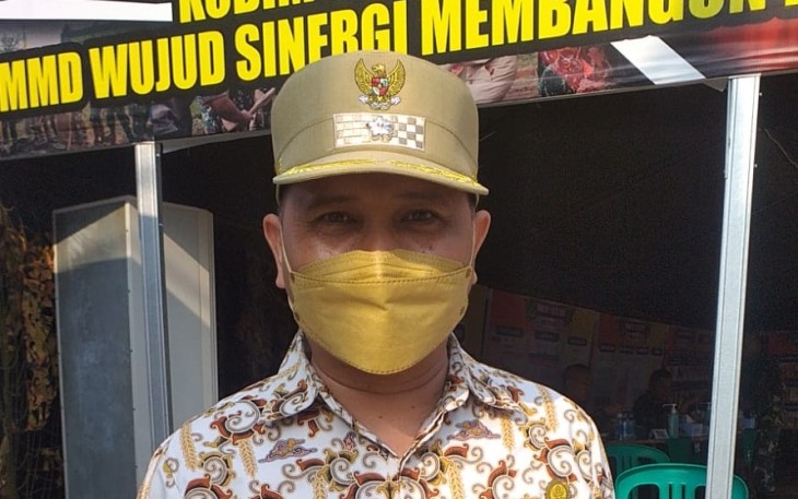 Lurah Pengasinan Minta Warga Rawat Hasil TMMD Ke-112