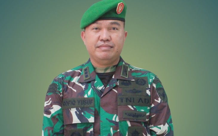 Komandan Komando Distrik Militer (Dandim) 1016 Palangka Raya, Kolonel Infanteri Rofiq Yusuf, S.Sos