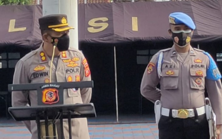 Kapolres Majalengka-Polda Jabar, Pimpin Apel Pagi, Imbau Personil Hindari Pelanggaran Dan Tingkatkan Kinerja