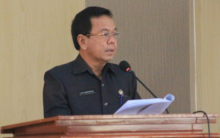 DPRD Bengkulu Tengah Gelar Rapat Paripurna Mendengarkan Nota Pengantar Bupati Terhadap Dua Raperda