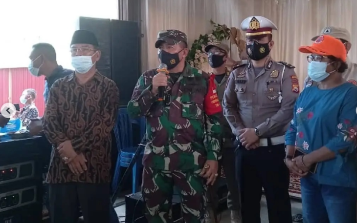 Satgas Gabungan Covid-19 Terpaksa Bubarkan Kegiatan