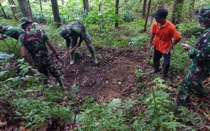 Lokasi Tandon Air TMMD 112 Kodim 0818 Sudah Mulai Proses 