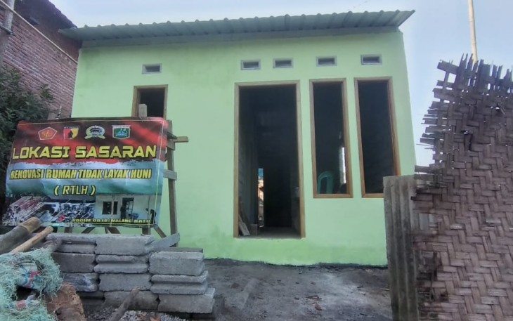 Dinding Bambu Kenangan Indah 