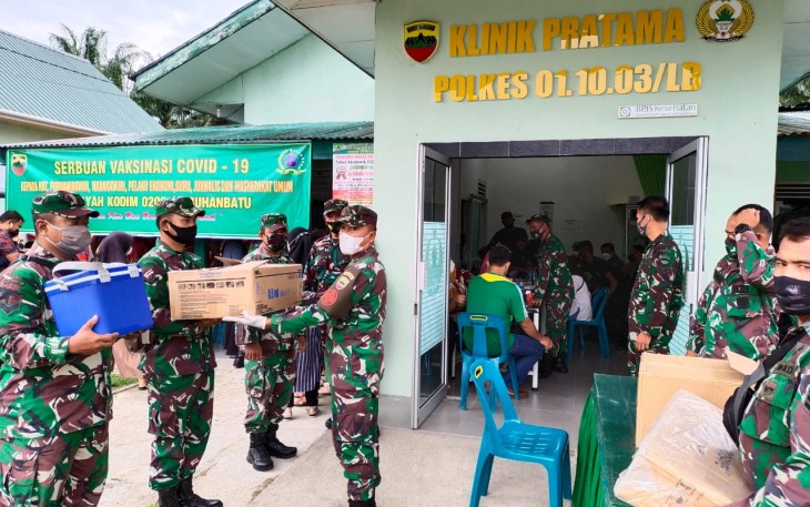 Polres Klaten Bersama Pemkab dan Kodim Gelar Vaksin Covid-19 Massal Menyasar 4800 Warga