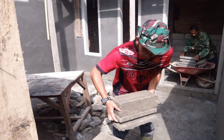 Batako Terbaik yang Dipilih TMMD 112 Kodim 0818