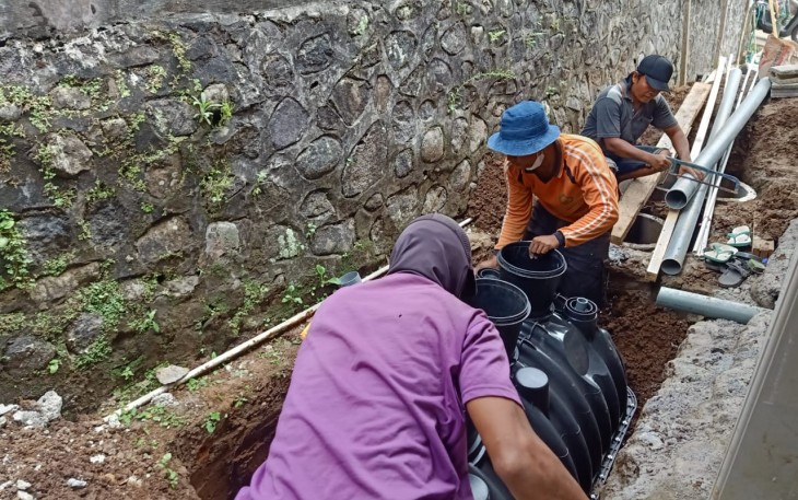 Sepitank Bio Filter Bagi Warga Tulungrejo
